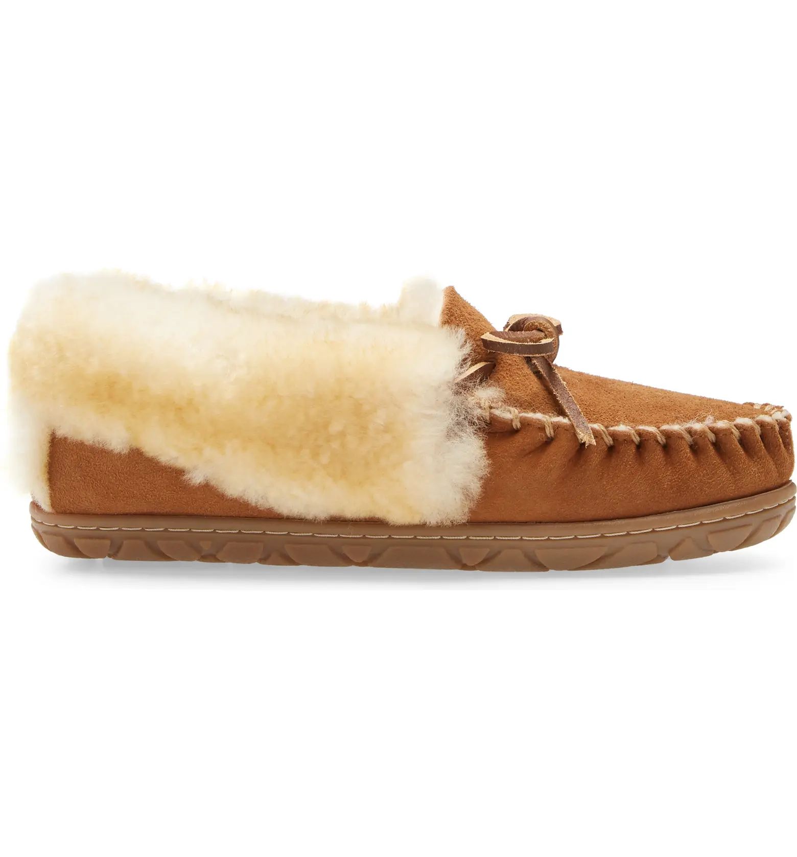 L.L.Bean Wicked Good Genuine Shearling Moccasin Slipper | Nordstrom | Nordstrom