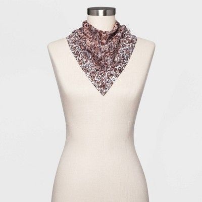 Women's Floral Print Bandana - Universal Thread™ Purple | Target