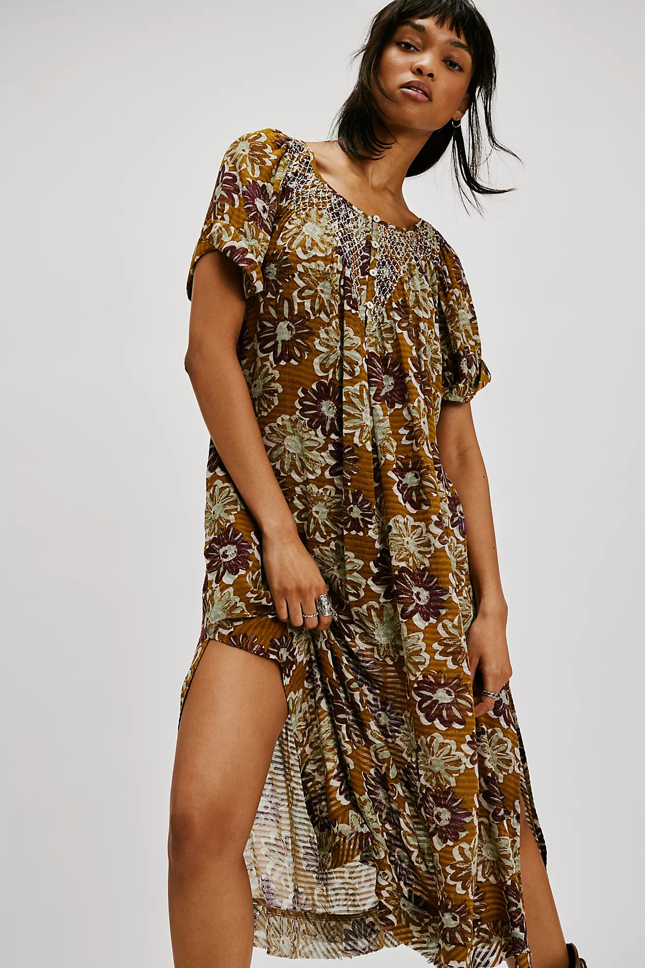 Casting Shadows Midi Dress | Free People (Global - UK&FR Excluded)