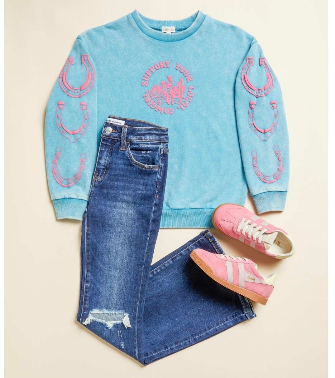 Girls buckle look 

#LTKKids #LTKSeasonal