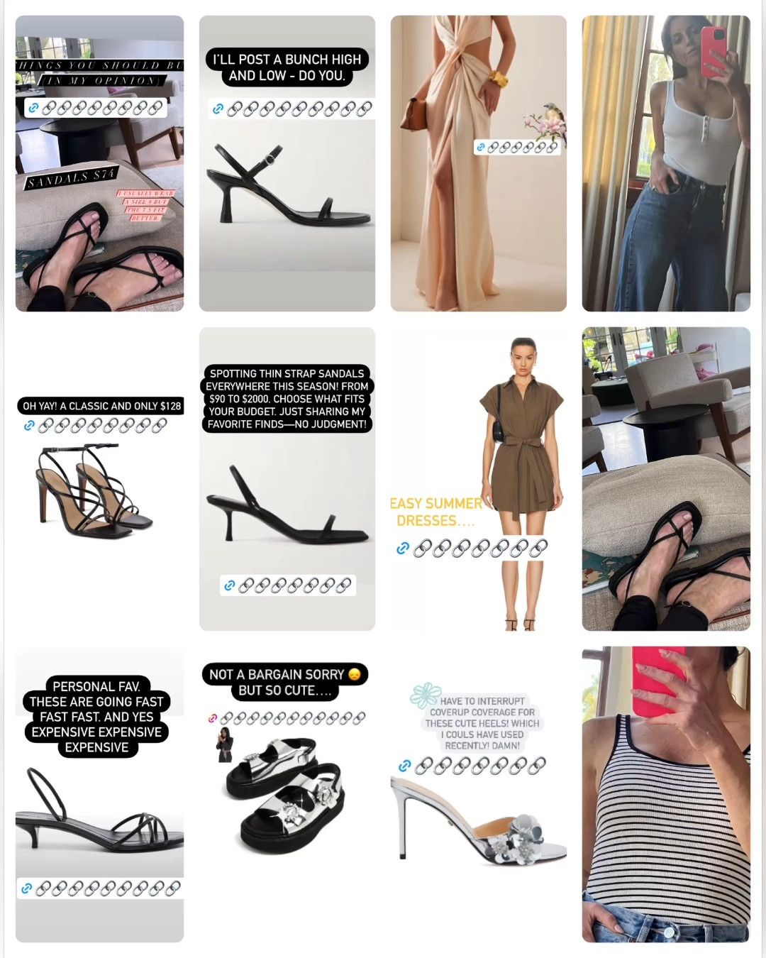 From sandals to dresses and basics here is a look back at my most recent instagram posts!

#LTKSeasonal #LTKshoecrush #LTKstyletip