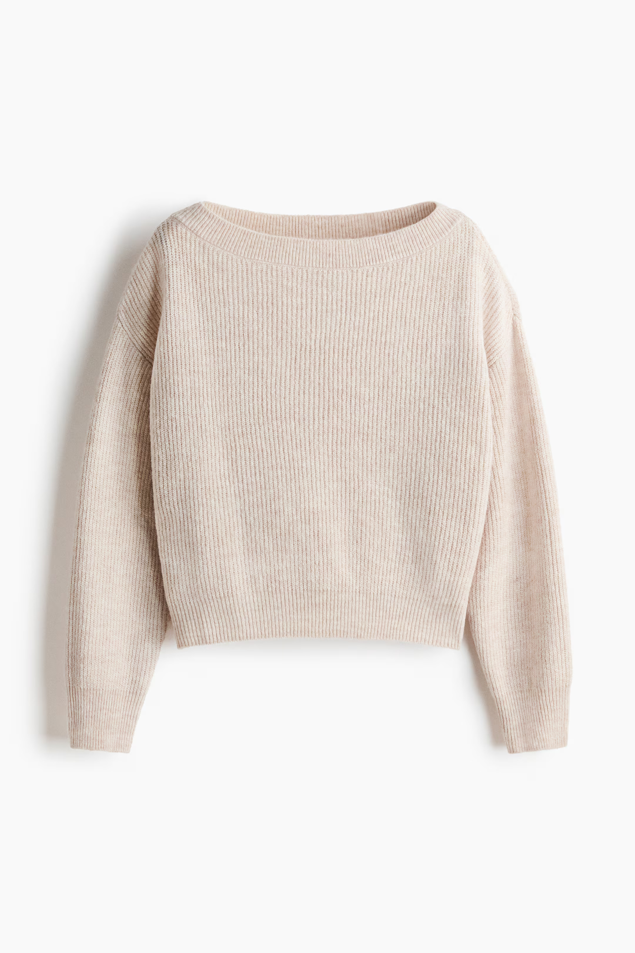 Oversized Boat-Neck Sweater | H&M (US + CA)