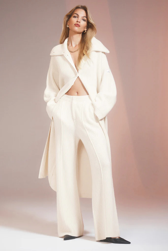 High-Waist Cashmere Ma Cherie Trouser | Alo Yoga (US)