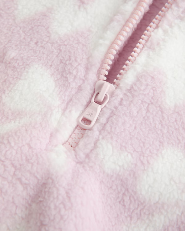 Women's Gilly Hicks Sherpa Quarter-Zip Sweatshirt | Women's Tops | HollisterCo.com | Hollister (US)