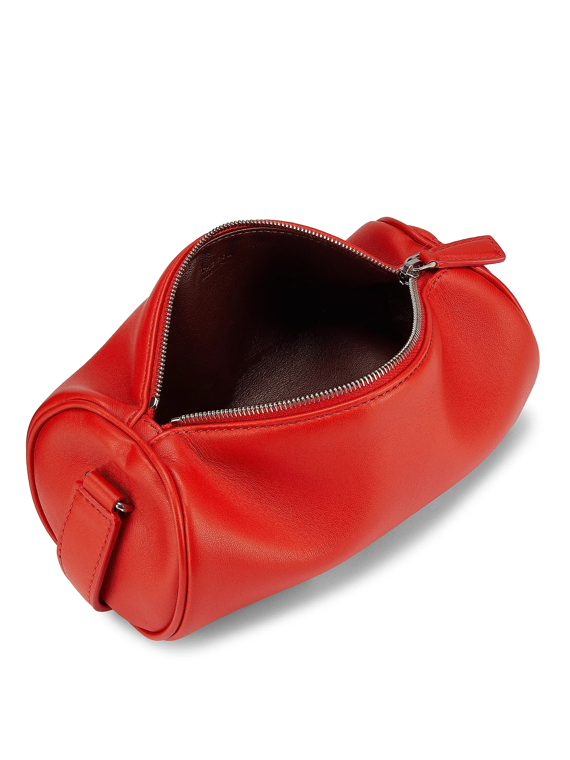 Round 90s Leather Top Handle Bag | Saks Fifth Avenue