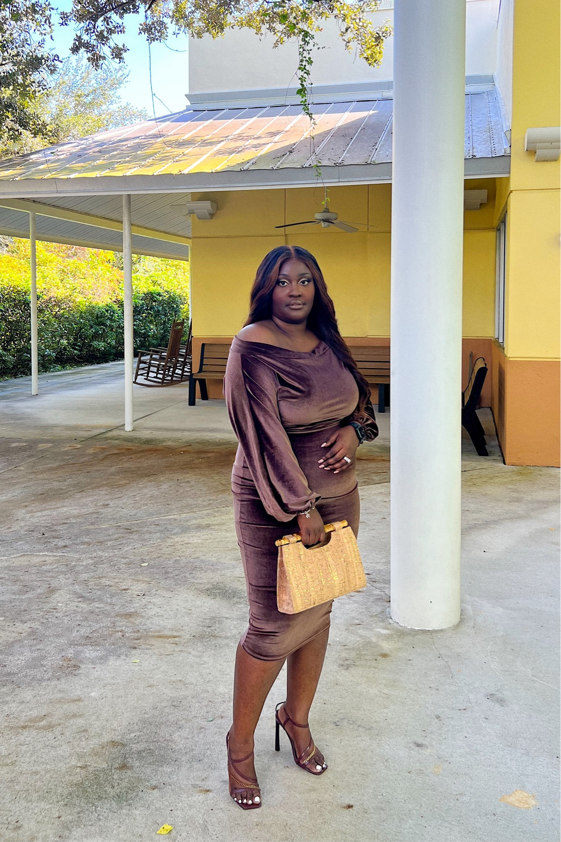 A must have wedding guest dress 🤎

I am wearing the size XL

#LTKwedding #LTKHoliday #LTKunder100