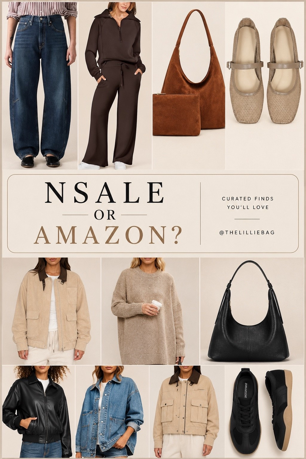 One thing about me… I’ll always find the look for less. 👏 From jackets and handbags to denim, sweaters, and shoes, these Amazon finds give the same elevated vibe without the designer price tag. Which one are you choosing—NSALE or Amazon? 👀

Everything is linked in my LTK!

Amazon finds. NSALE. Nordstrom Anniversary Sale. Look for less. Amazon fashion. Fall fashion. Neutral style. Capsule wardrobe. Fall outfits. Designer inspired. Affordable fashion. Women’s fashion.

#LTKootd #LTKSeasonal #LTKSaleAlert