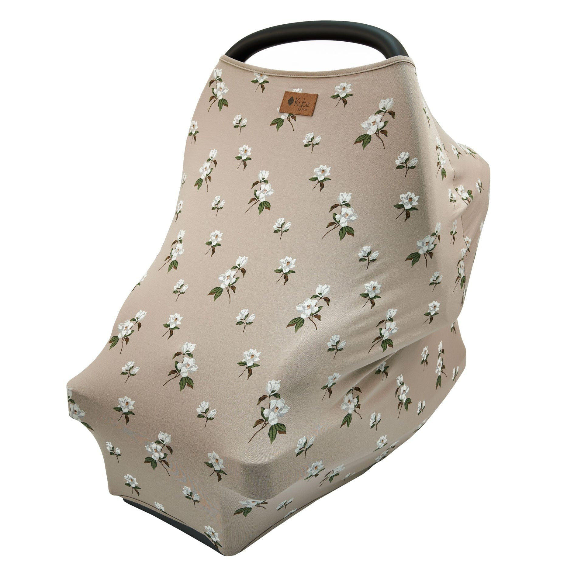 Car Seat Cover in Small Khaki Magnolia | Kyte BABY
