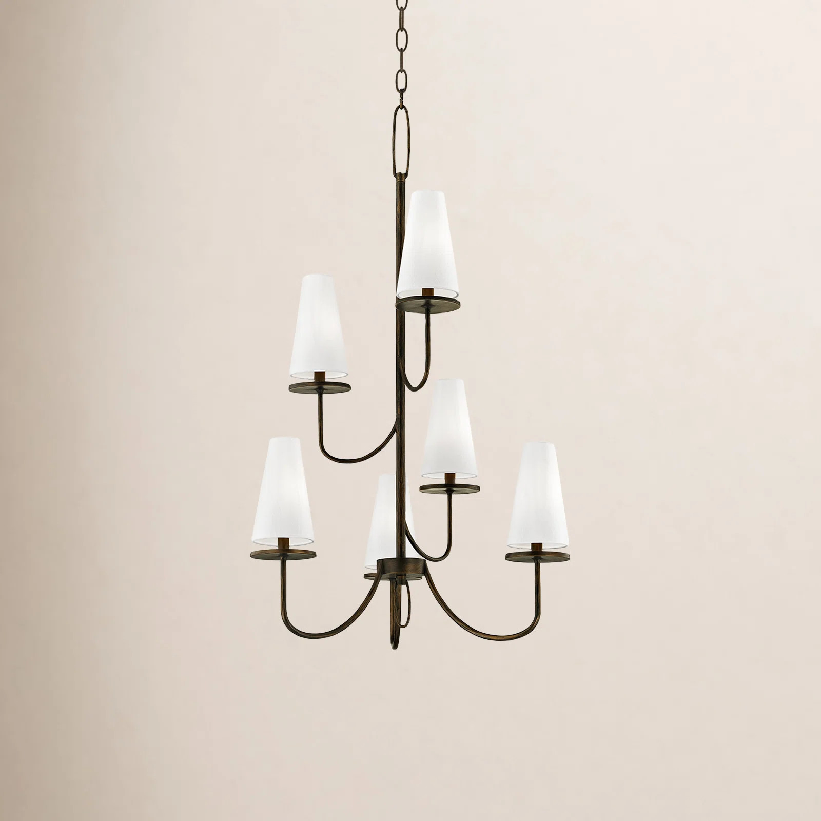 Walling 6 - Light Dimmable Tiered Chandelier | Wayfair North America