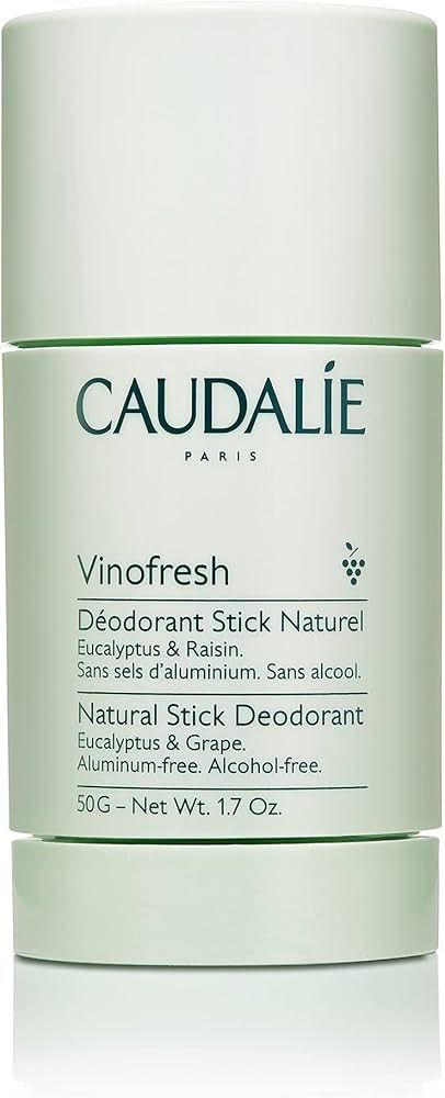 Caudalie Vinofresh Natural Deodorant Stick, Aluminum Free and Alcohol Free, with Eucalyptus & Gra... | Amazon (CA)