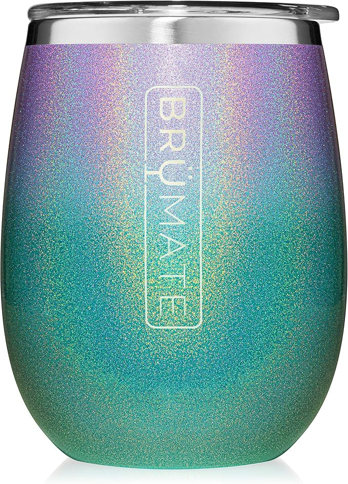 BrüMate Uncork'd XL 14oz Wine Glass Tumbler With Splash-proof Lid - Made With Vacuum Insulated S... | Amazon (US)