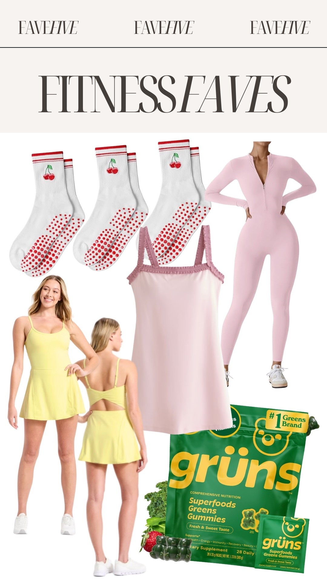 Fitness Fave Five feat. Abercrombie, Target, Grüns, Amazon

#LTKActive #LTKfitnessgoals #LTKdayinmylife