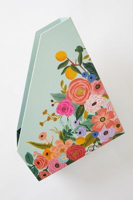 Rifle Paper Co. Garden Party Magazine Holder | Anthropologie (US)