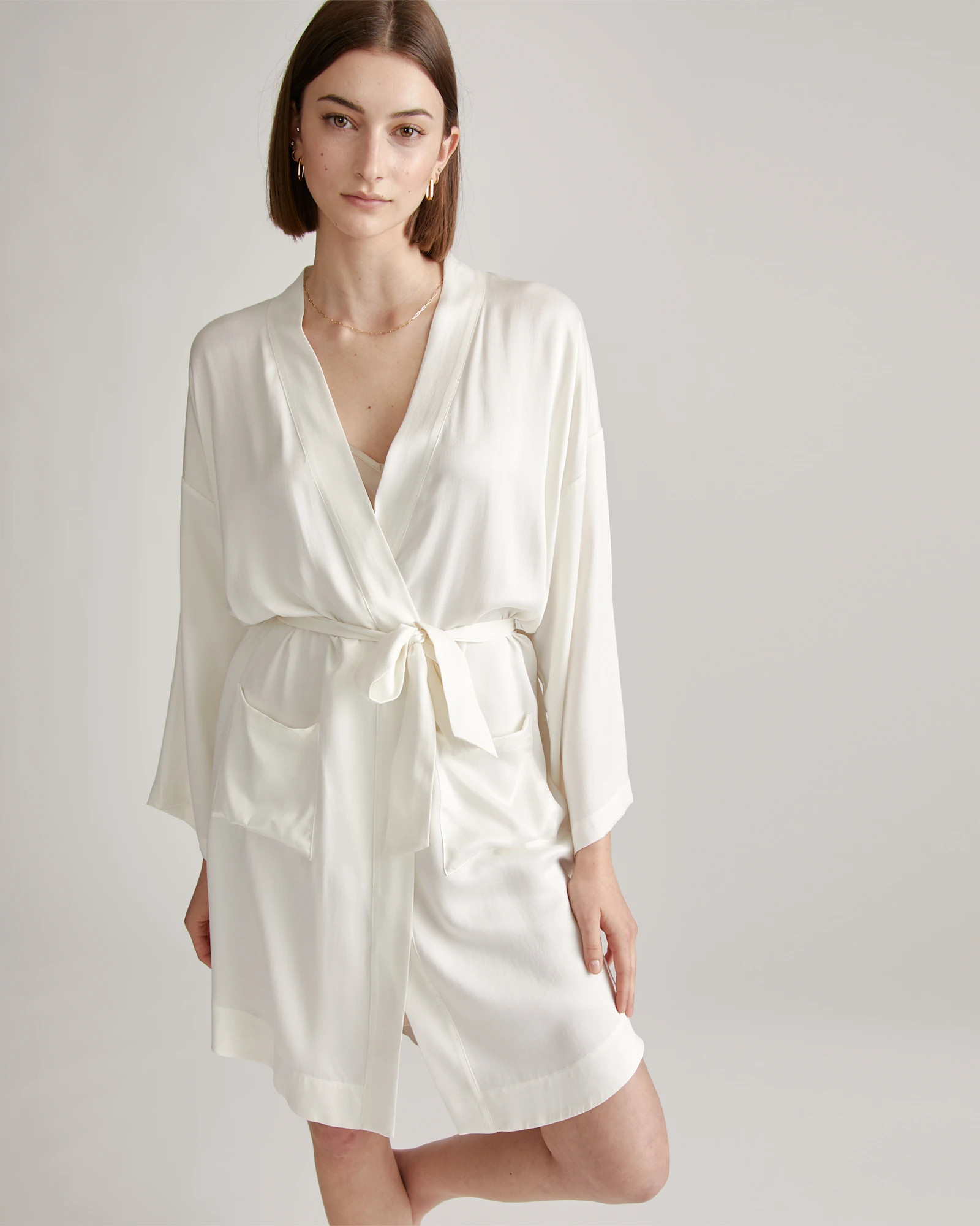 100% Washable Silk Robe | Quince