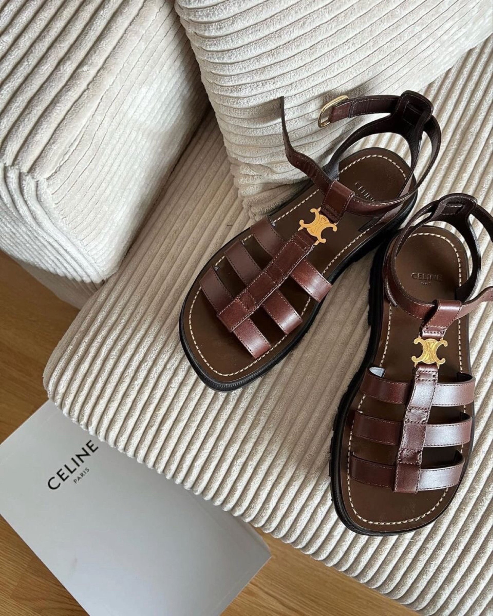 CELINE CLEA TRIOMPHE GLADIATOR SANDAL 
#dhgate

#LTKfindsunder100 #LTKshoecrush #LTKsalealert