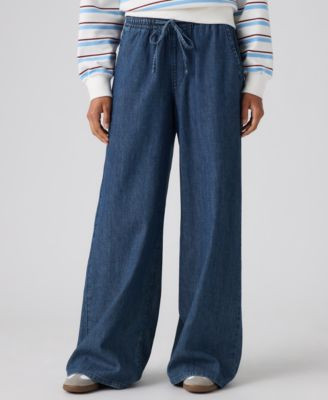 Levis Womens Essential Wide Leg Pants | Macy's