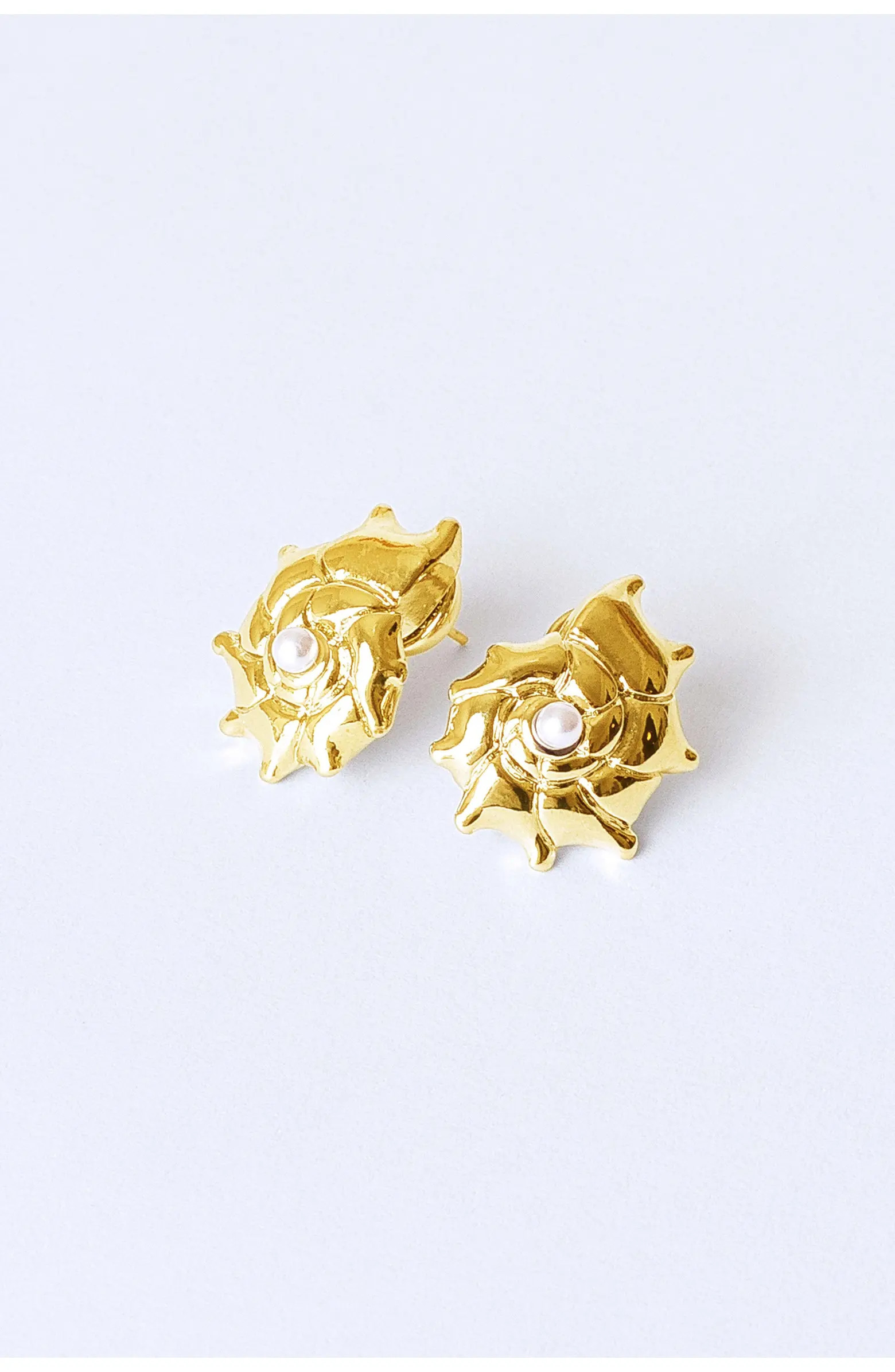 Leah Seahell Stud Earrings | Nordstrom