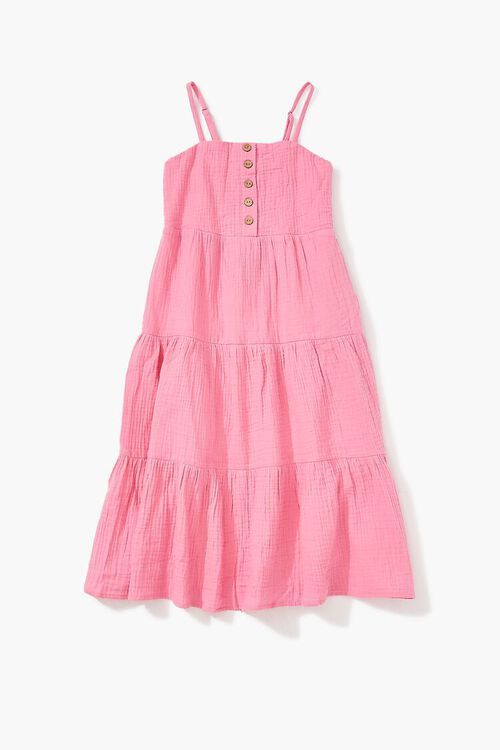 Girls Seersucker Cami Dress (Kids) | Forever 21 | Forever 21 (US)