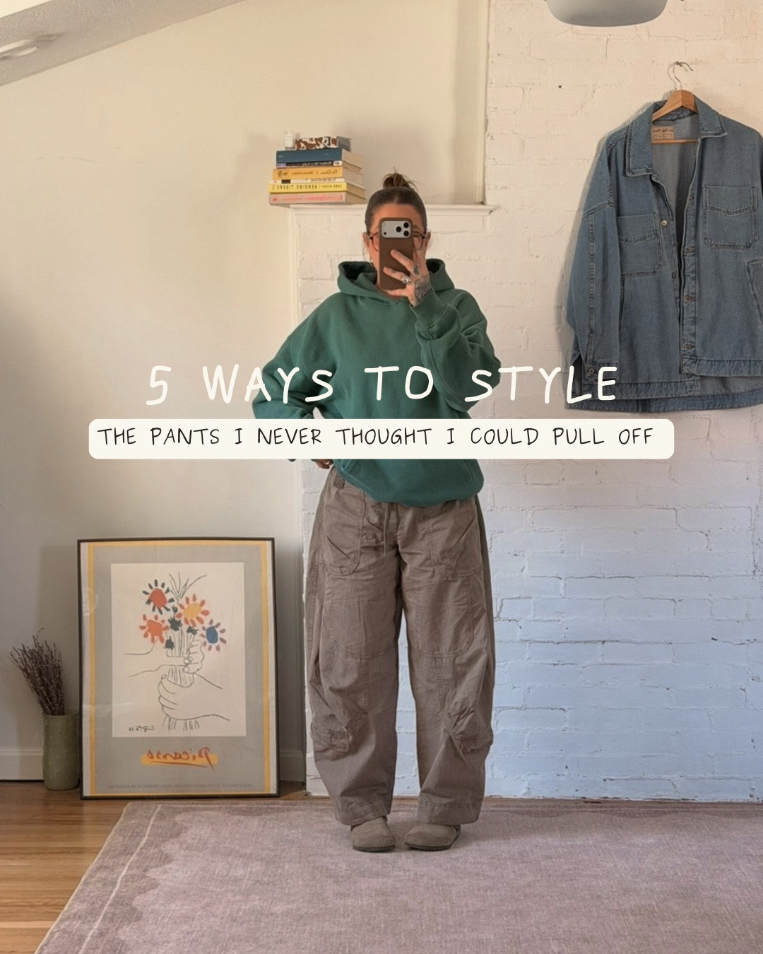 i’ll never shut up about these!!! these barrel cargos are definitely a splurge BUT they are legit SO good. i’ve worn them probably 15 + times for the month i’ve had them and there’s no end in sight. 100% cotton!! and they run a teeny big —- 

i wear a US 8 usually in denim, and usually a medium in pants — but i got a small in these! IMO the run a little big so keep that in mind!!

for reference i am 5’4 and 135lbs! 

obsessed 

#LTKmomlife #LTKgrwm #LTKootd