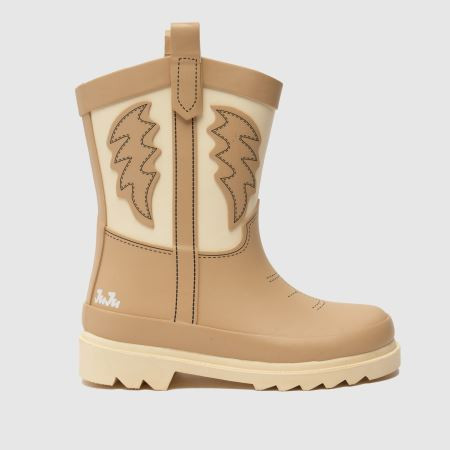 Kids Girls Toddler Beige JUJU JELLIES Dolly Wellies | schuh | Schuh