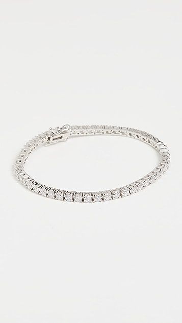 CZ Thin Tennis Classic Bracelet | Shopbop