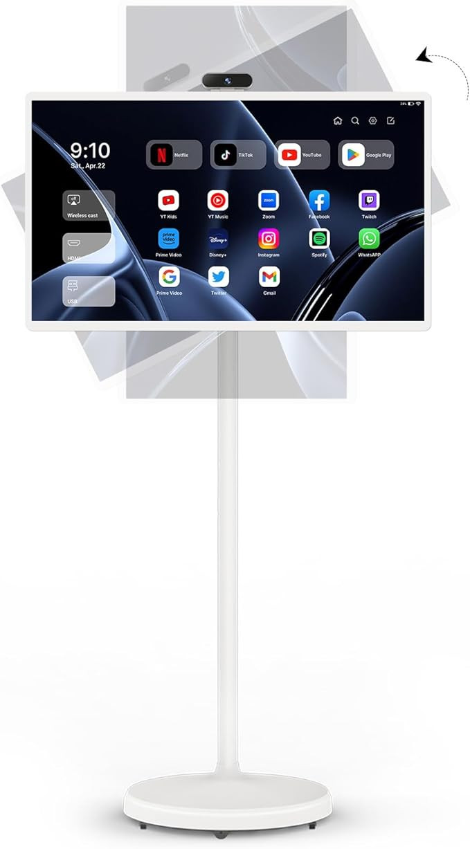 ApoloSign 32-Inch Standbyme Portable Smart Screen 1080p Rotatable Monitor with LG Incell Touch Sc... | Amazon (US)