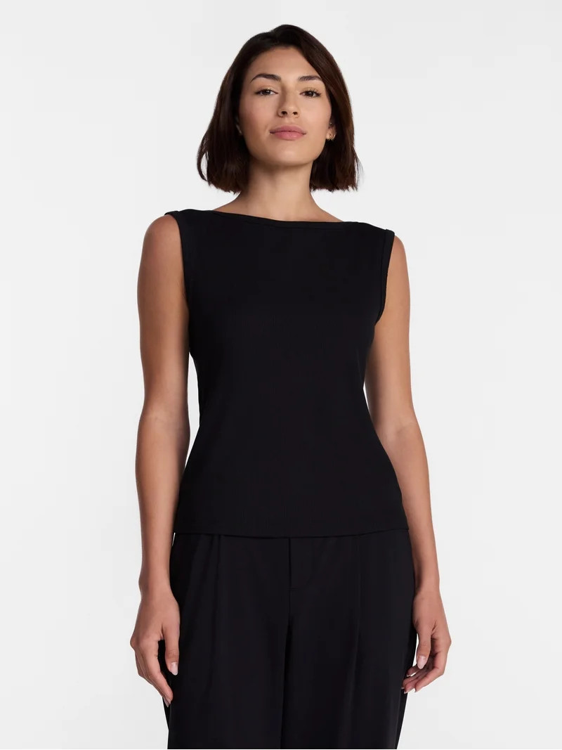 Avia Women's Boatneck Tank Top, Sizes XS-XXXL | Walmart (US)