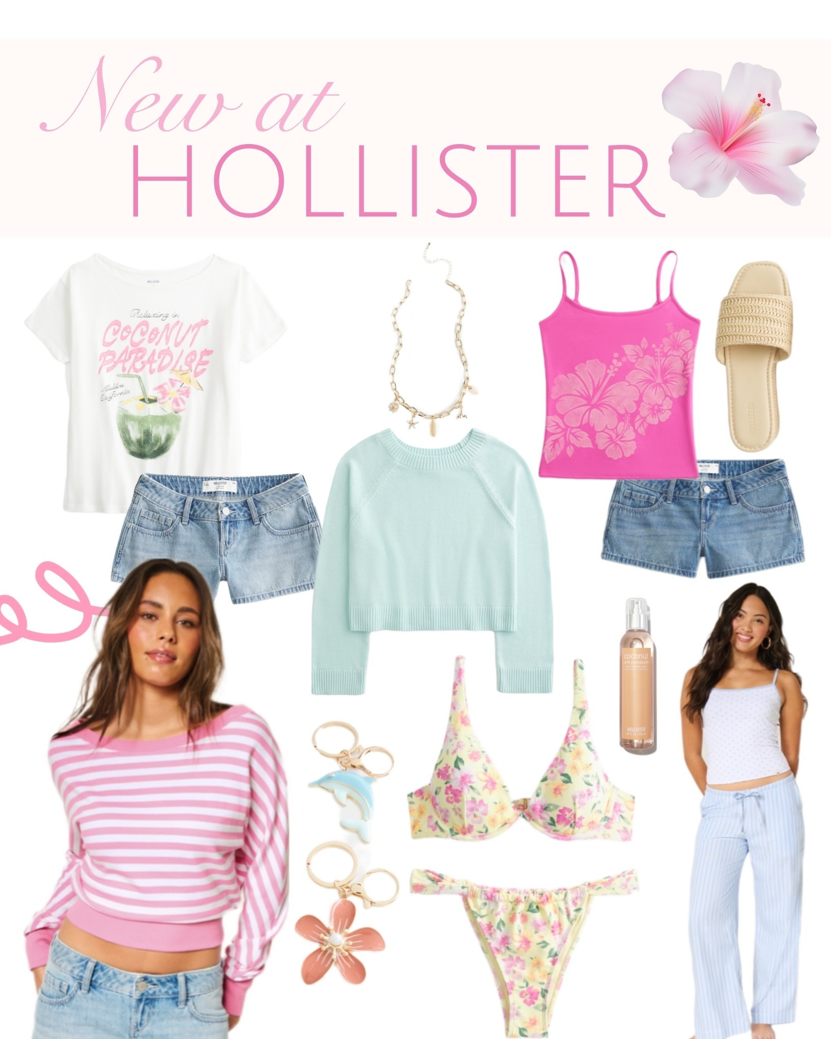 my Hollister cart is full☀️🥥🌴

#LTKootd #LTKSwim #LTKPetite