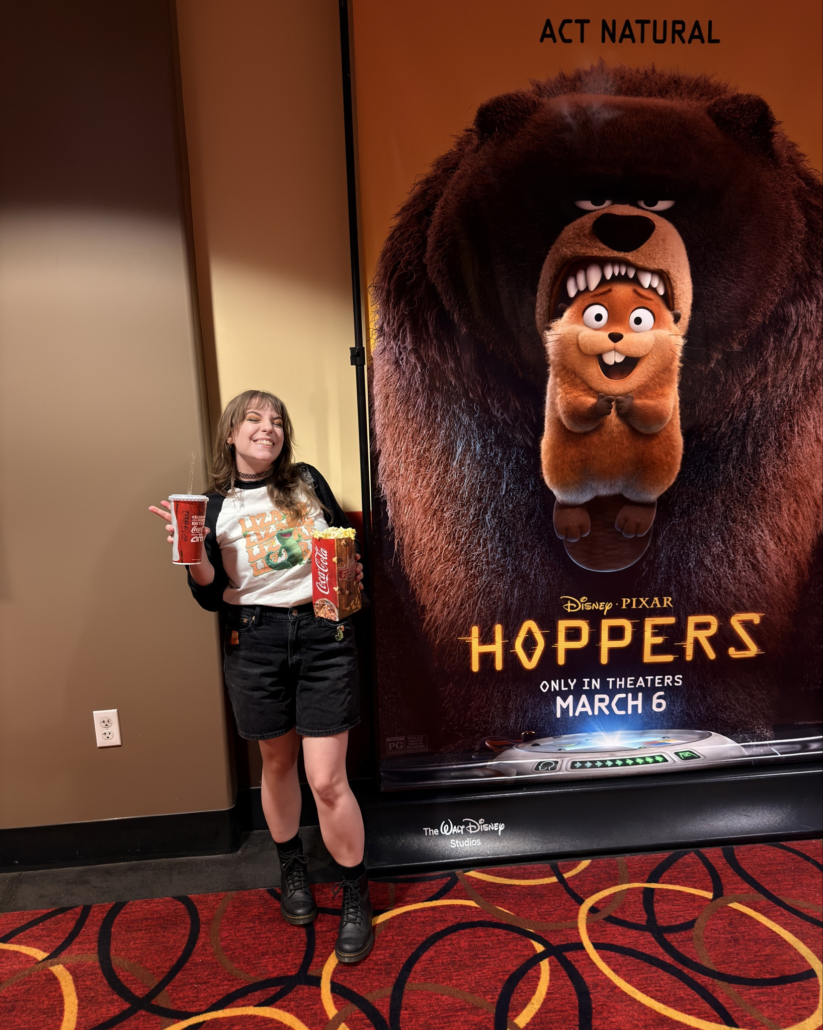 HOPPERS! 🦎🦫
This movie is incredible. Had to represent Tom Lizard! Pixar did really well with this film 

#LTKdayinmylife #LTKgrwm #LTKootd