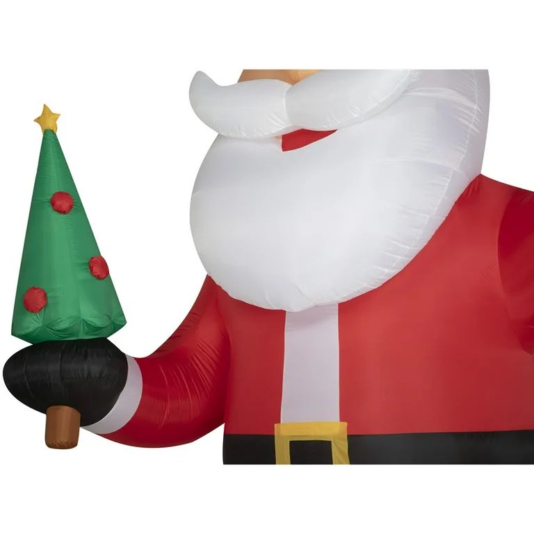 Holiday Time 14 Foot Tall Santa with Christmas Tree | Walmart (US)