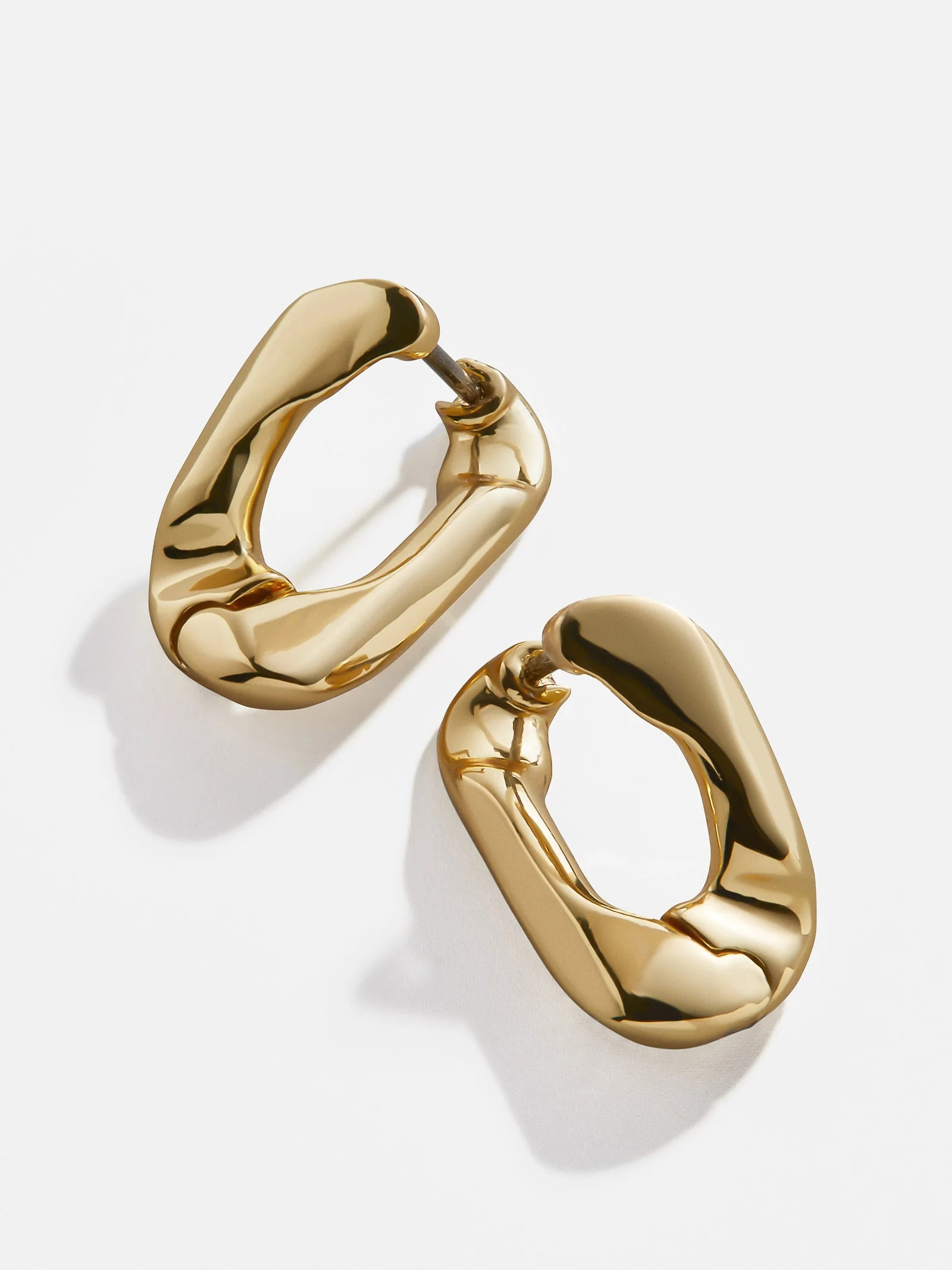 Michel Hoop Earrings - Gold | BaubleBar (US)
