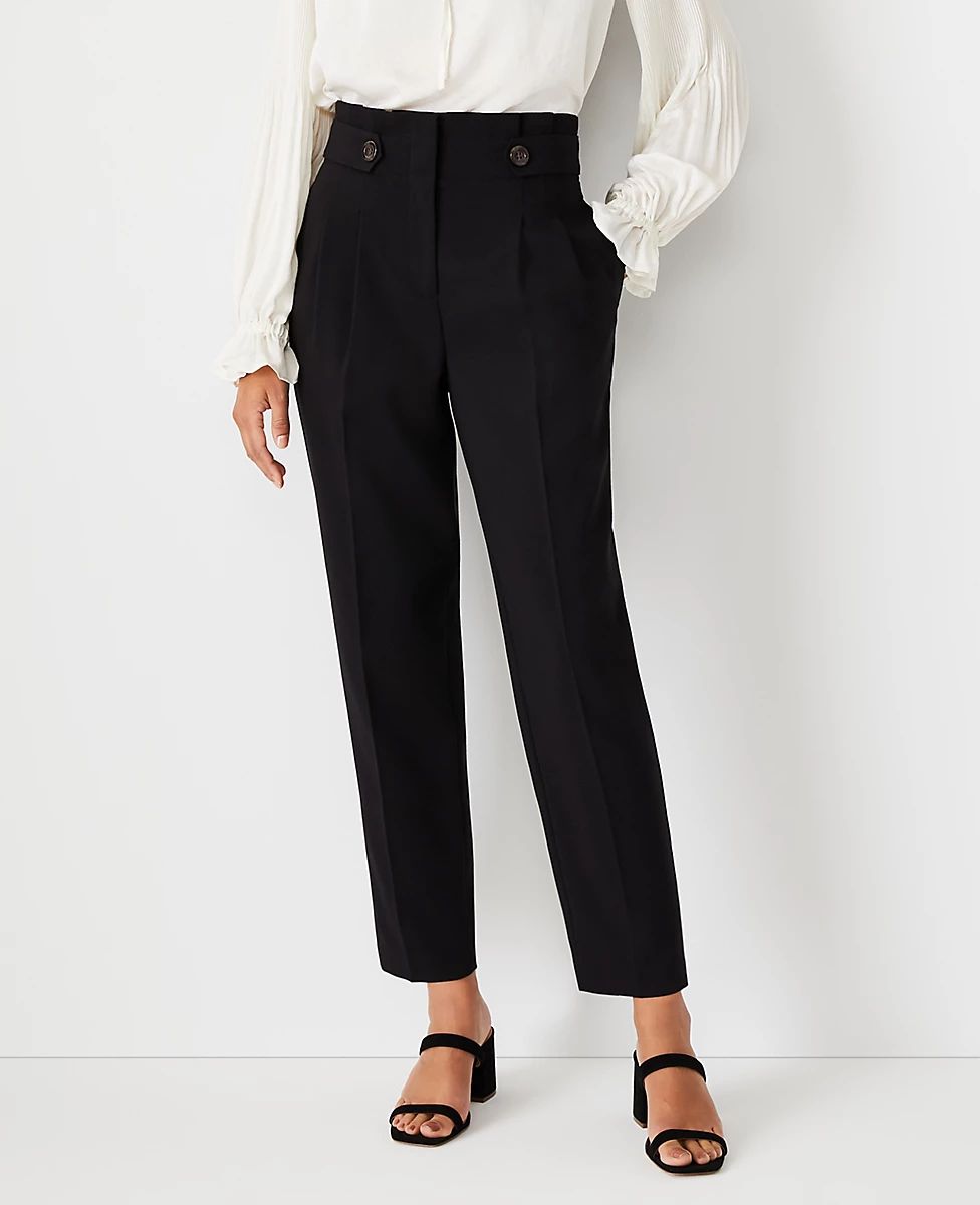 The Paperbag Ankle Pant | Ann Taylor (US)