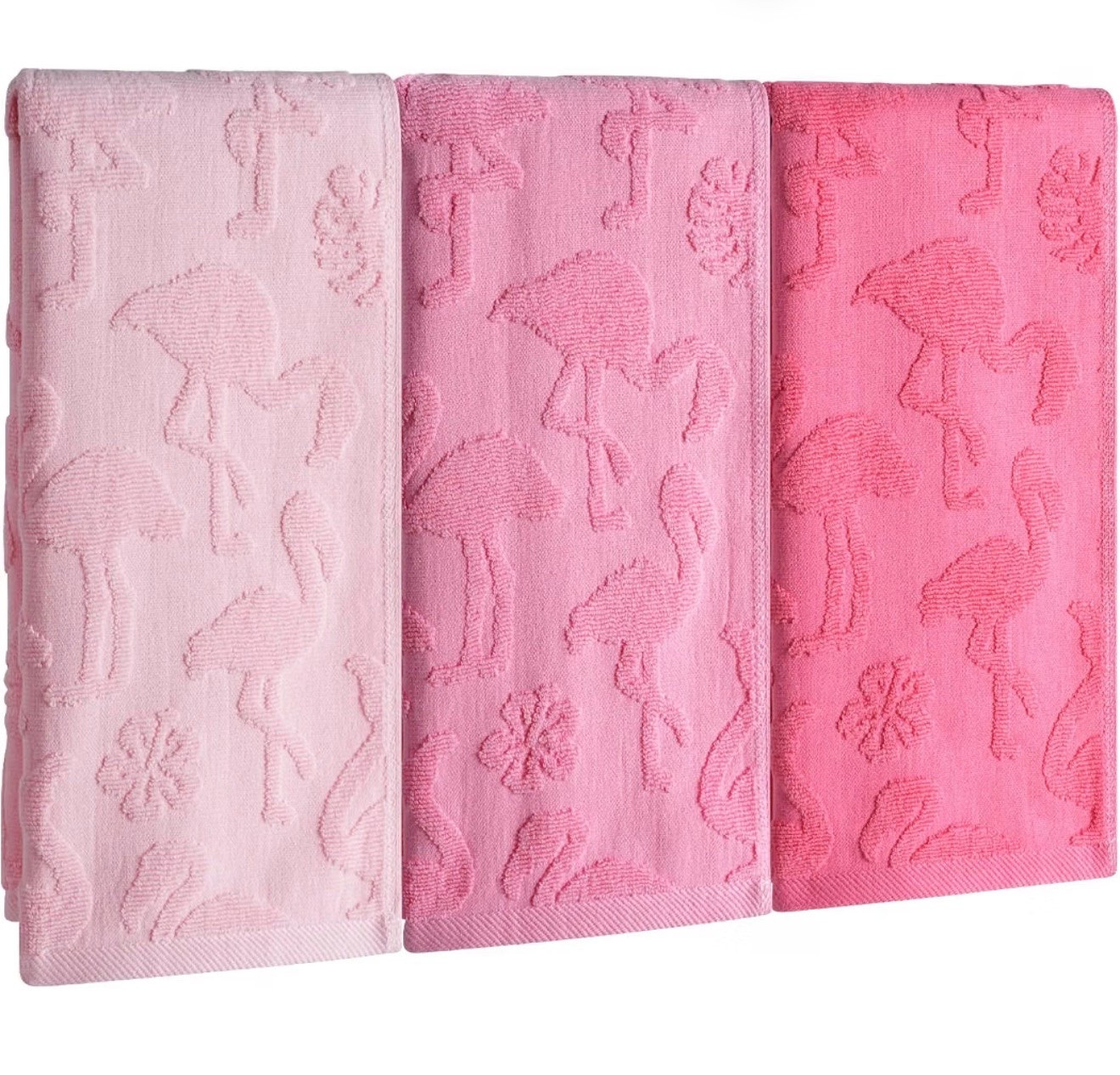 3pcs Pink Flamingo Hand Towels for Bathroom,100% Cotton
Hot Pink Decorative Towel for Home Kitchen Beach House and Summer Bathroom Decor Gift 13.8x29.5 Inch

#LTKmomlife #LTKHome