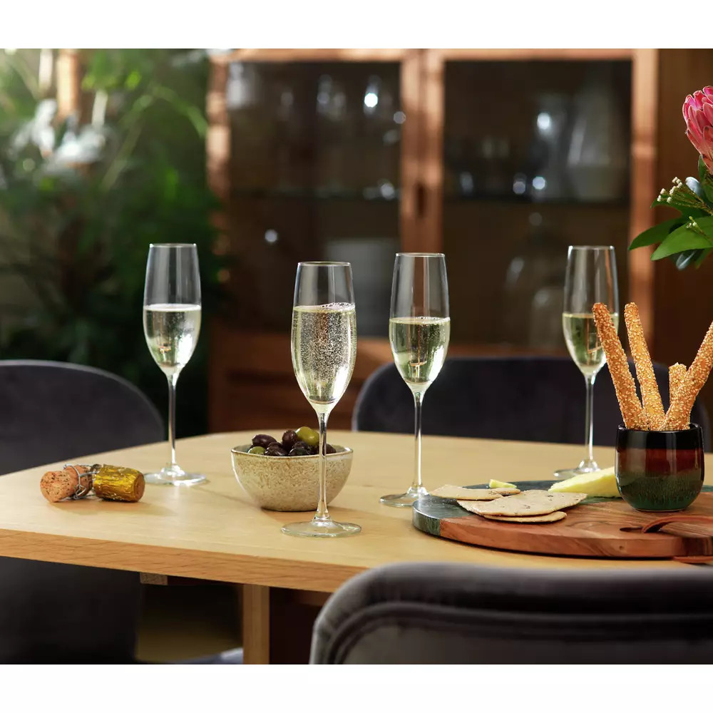Habitat Portofino Set of 4 Champagne Flutes | argos.co.uk