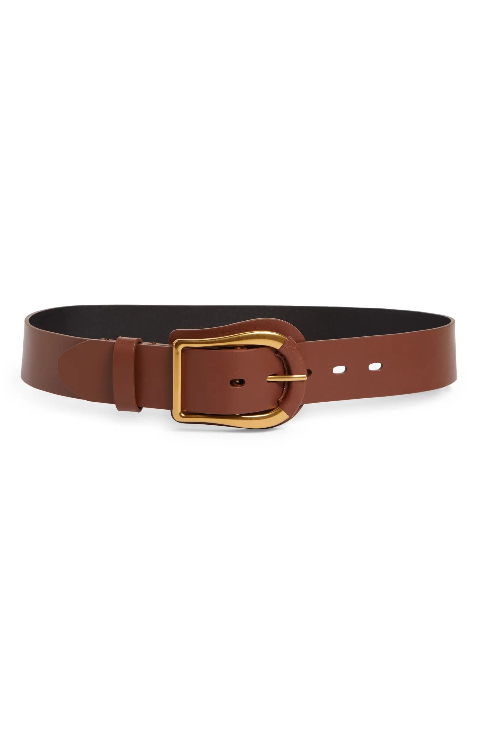 Wide Leather Belt | Nordstrom