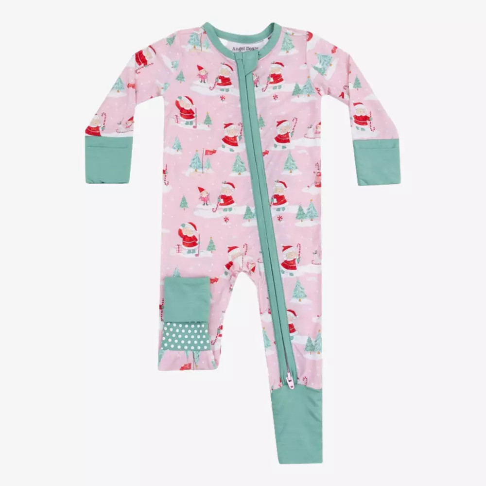 Golfing Mrs. Claus and Elves Infant 2 Way Zipper Romper | PGA TOUR Superstore