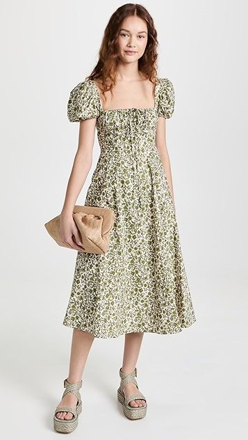 Cotton Peasant Dress | Shopbop