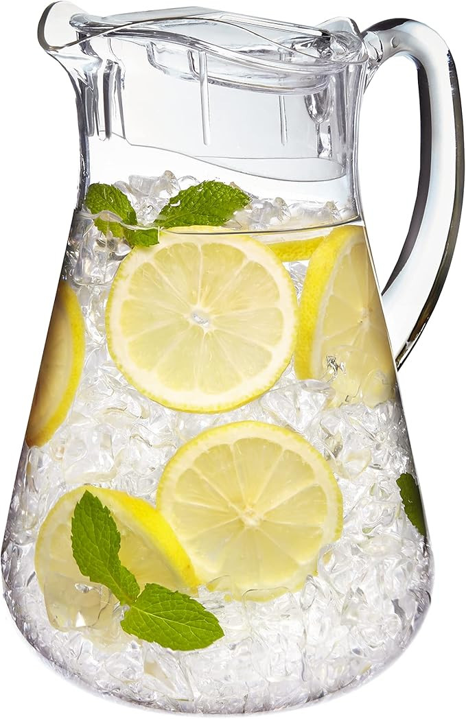 STORi Clear Plastic Pitcher with Removable Lid | BPA-Free and Shatter-proof | 64-ounce | Perfect ... | Amazon (US)