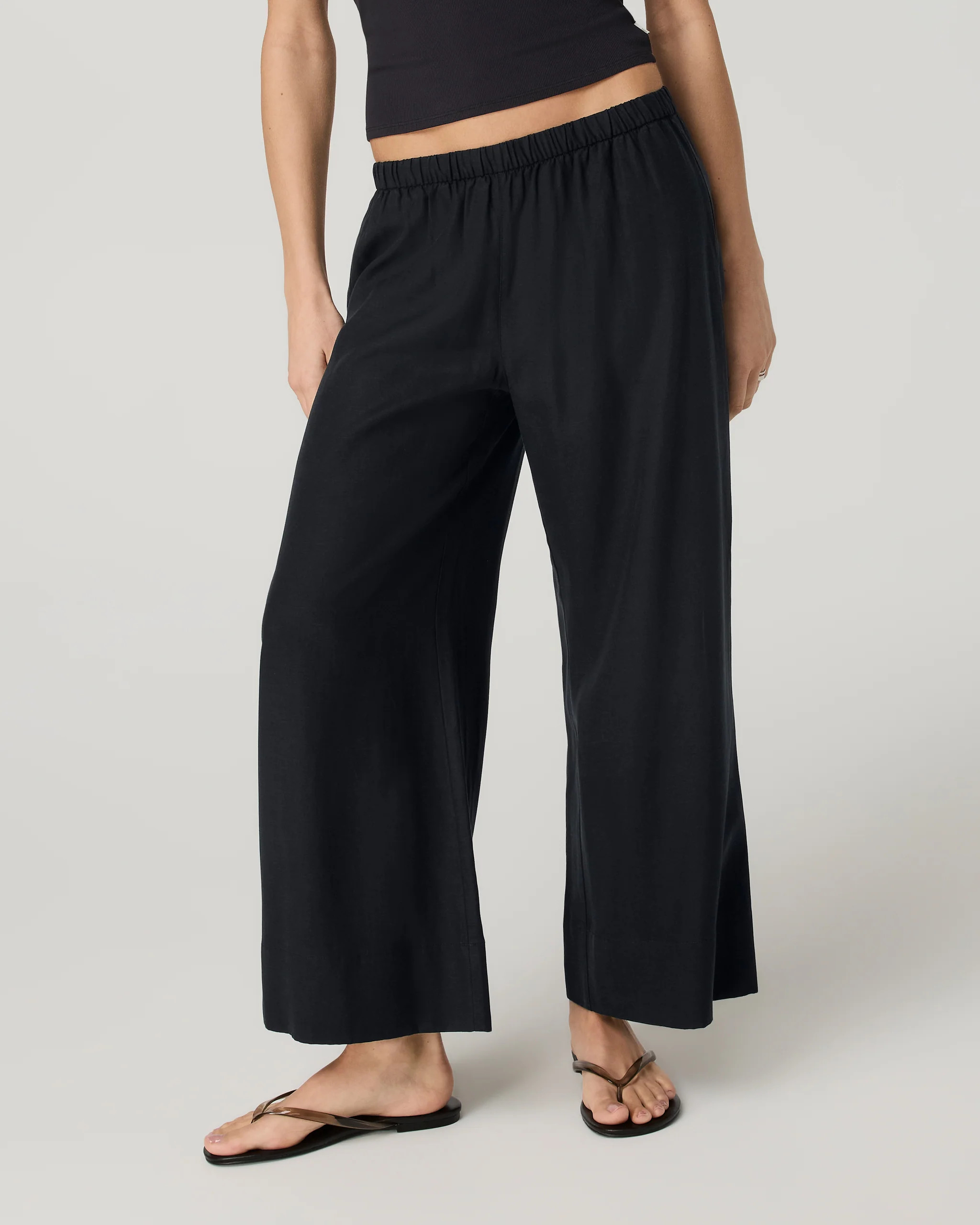 Trestles Twill Crop Wideleg Pant | Vuori Clothing (US & Canada)