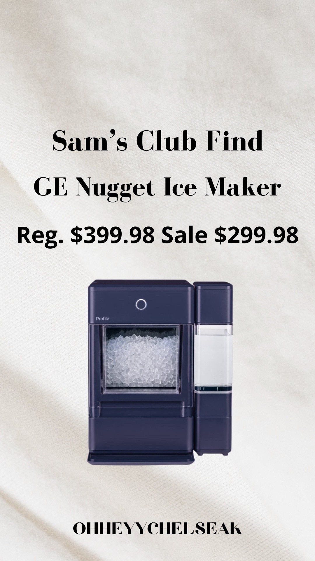 Sam’s Club Find // GE Nugget Ice Maker // $100 off! 

#LTKCyberWeek #LTKHome #LTKSaleAlert