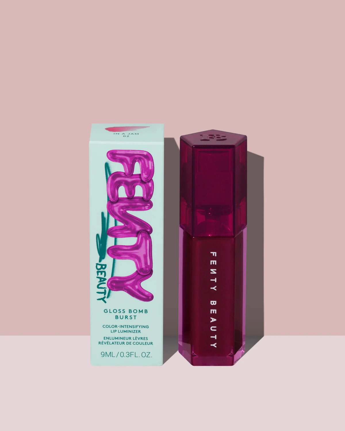 Gloss Bomb Burst Color-Intensifying Lip Luminizer  In a Jam | Fenty Beauty