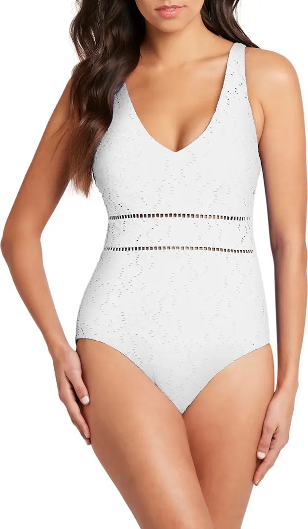 Sea Level Tank Style Underwire One-Piece Swimsuit | Nordstrom | Nordstrom