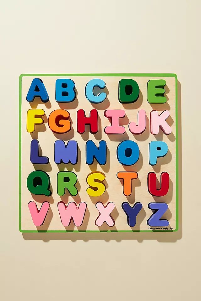 Alphabet Puzzle | Anthropologie (US)
