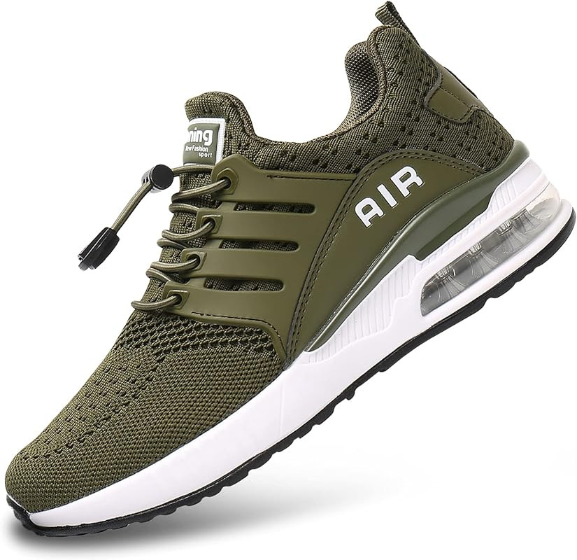 BOGOVER Men's Walking Shoes Non Slip Running Tennis Shoes Breathable Lightweight Air Cushion Snea... | Amazon (US)