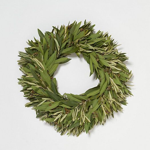 Fresh Bay & Olive Wreath | Terrain