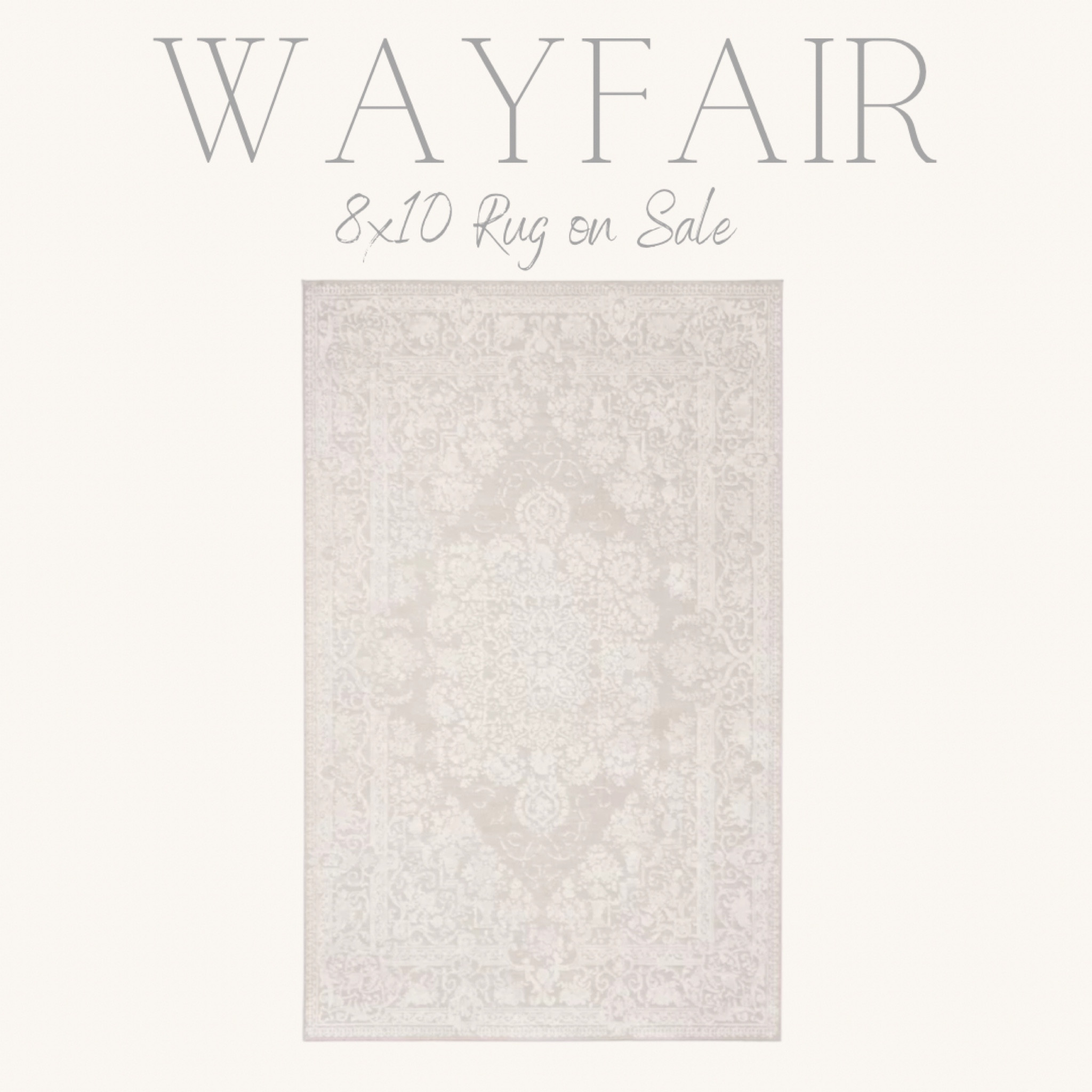 My 8X10 rug is on sale @wayfair! 

Shop today 

#wayfair #bedroom