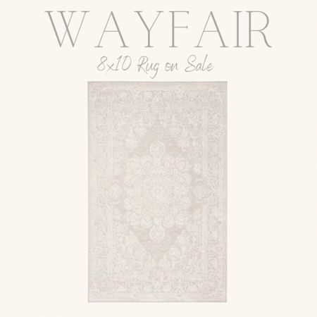 My 8X10 rug is on sale @wayfair! 

Shop today 

#wayfair #bedroom