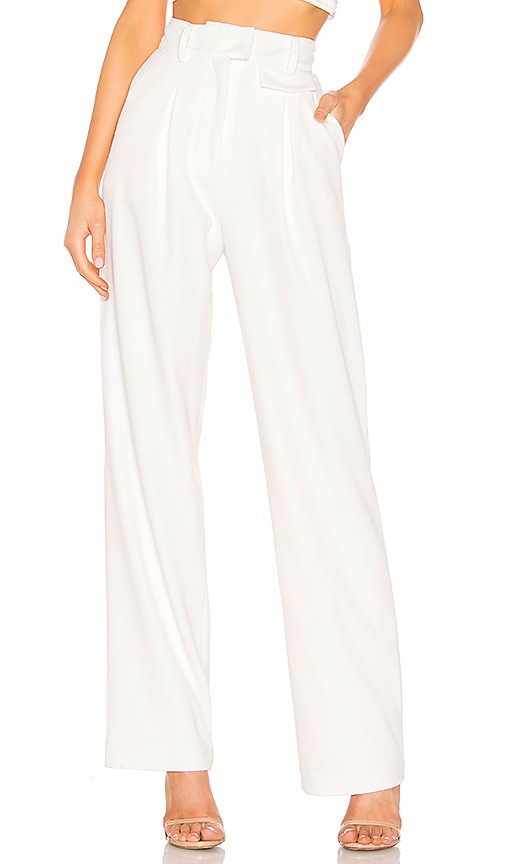 Carlotta Pant in Ivory | Revolve Clothing (Global)