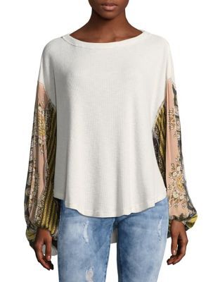 Free People - Blossom Thermal Top | Lord & Taylor