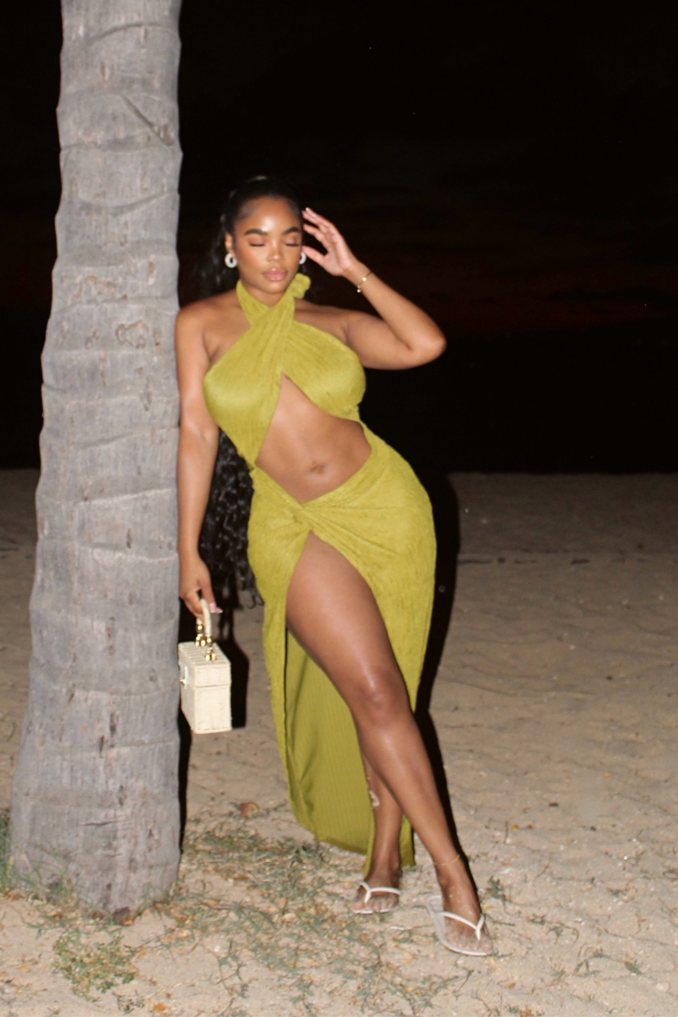 Summer nights Green dress 